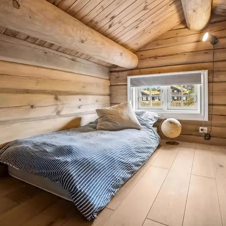 Casa de Férias Timber With Hot Tub And Runs In